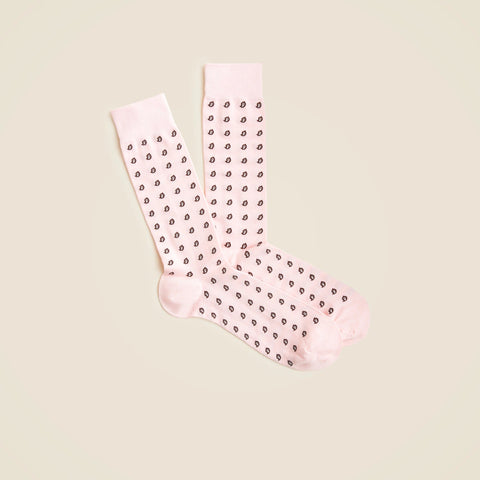 Paisley critter socks