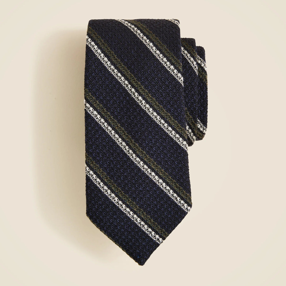 Italian wool tie in stripe
