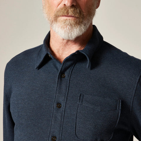 Lightweight Seaboard soft-knit shirt