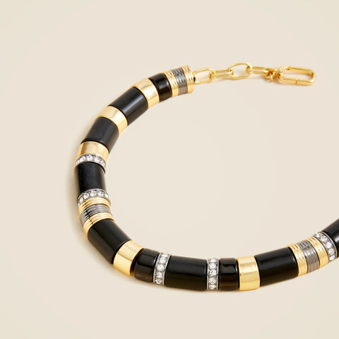 Handcut stone necklace