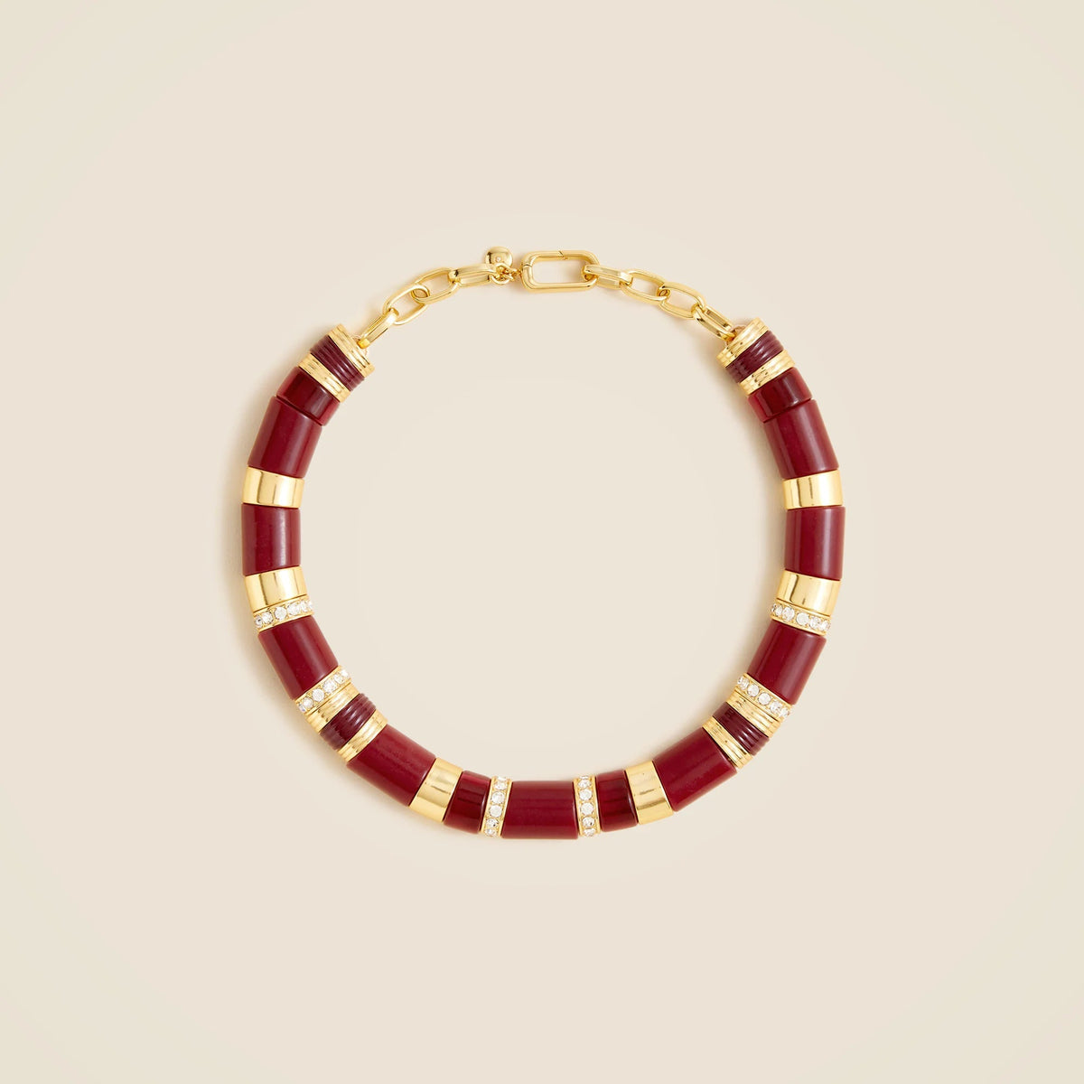 Handcut stone necklace