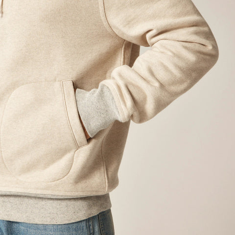 Wallace & Barnes heritage fleece pullover hoodie