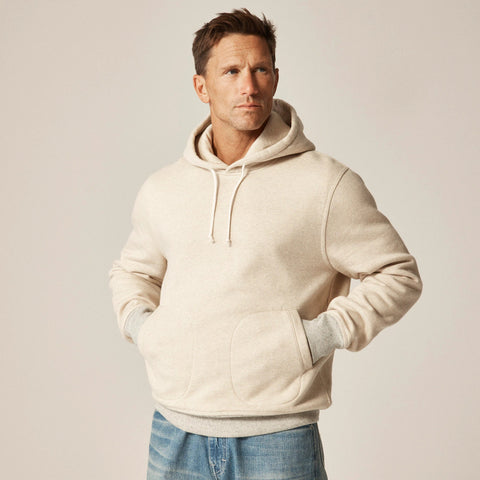 Wallace & Barnes heritage fleece pullover hoodie