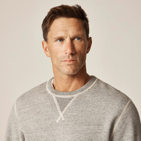 Wallace & Barnes heritage fleece sweatshirt