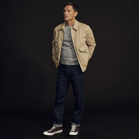 Wallace & Barnes heritage fleece sweatshirt