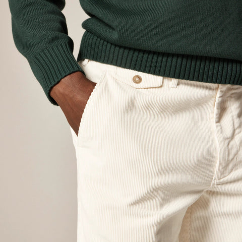 Classic-fit 10-wale corduroy trouser