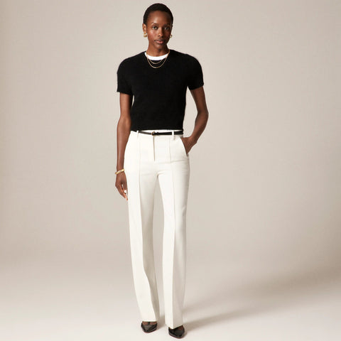 Brushed cashmere relaxed T-shirt