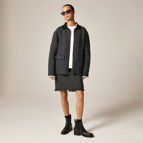 Barn Jacket™ sweater in boiled wool