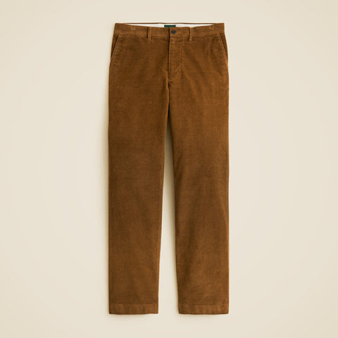 Broken-in Straight pant in stretch corduroy