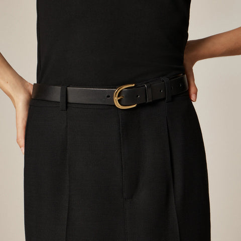 Knee-length sheath skirt