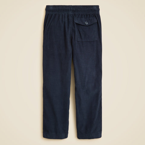 Boys' Pier pant in lightweight corduroy