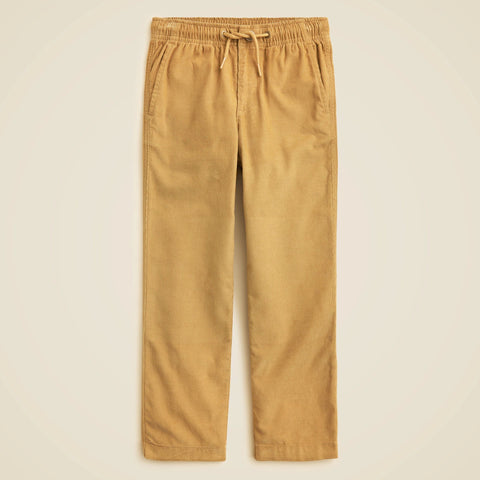 Boys' Pier pant in lightweight corduroy
