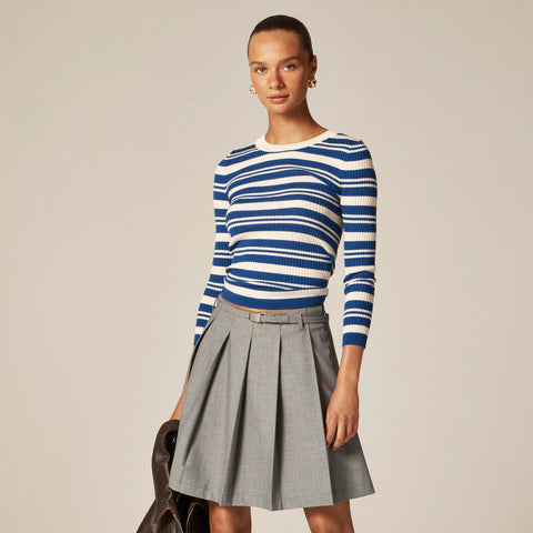 Pleated prep skirt
