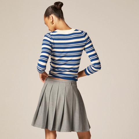 Pleated prep skirt