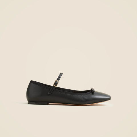 Quinn Mary Jane ballet flats in leather