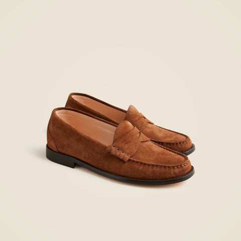 Winona penny loafers in suede
