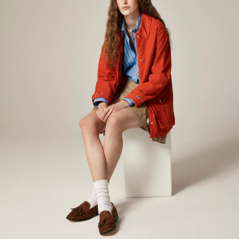 Maison tassel loafers in suede