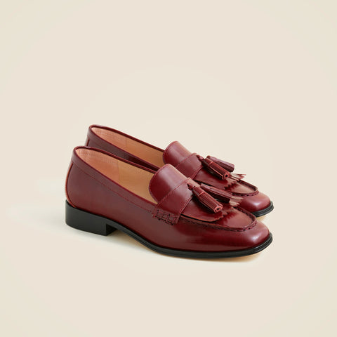 Maison tassel loafers in leather