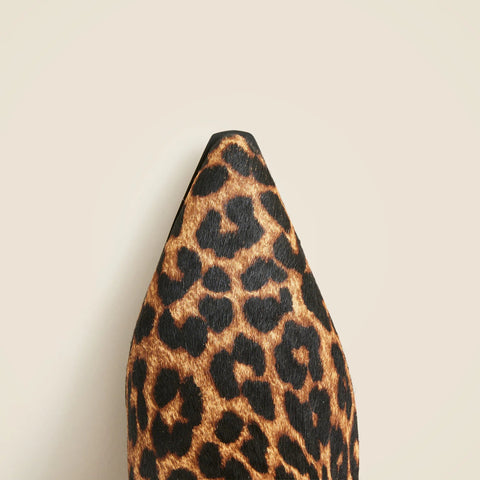 New Stevie ankle boots in leopard-print calf hair