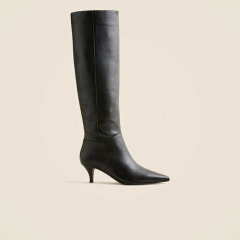 New Stevie knee-high boots in leather