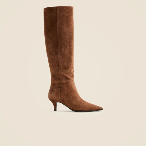 New Stevie knee-high boots in suede