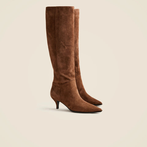New Stevie knee-high boots in suede