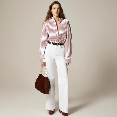 Berkeley chainlink shoulder bag in suede