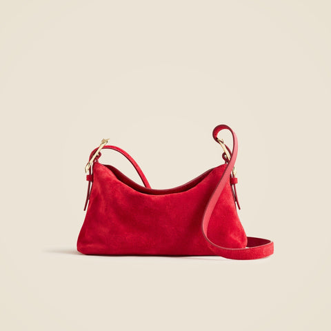Berkeley small shoulder bag in suede