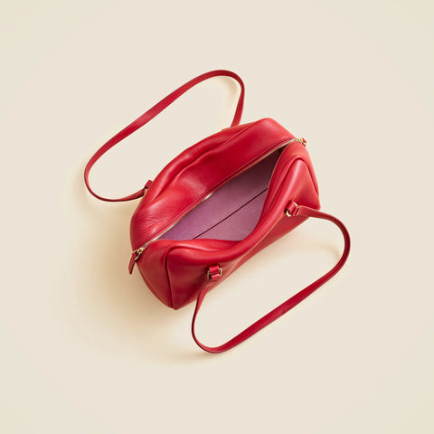 Delphine shoulder bag in leather