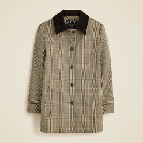 Barn Jacket™ in plaid double-faced cotton