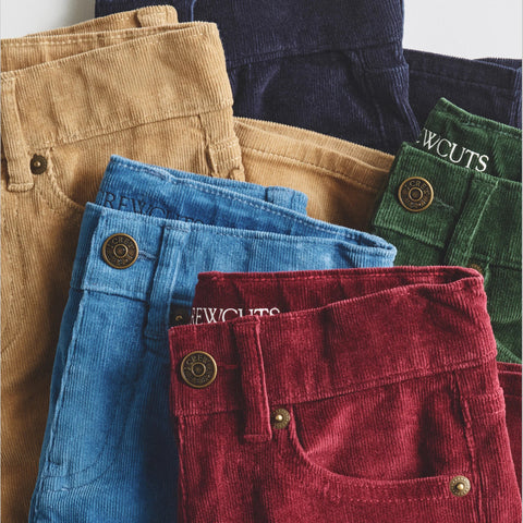 Kids' Straight-fit stretch corduroy pant