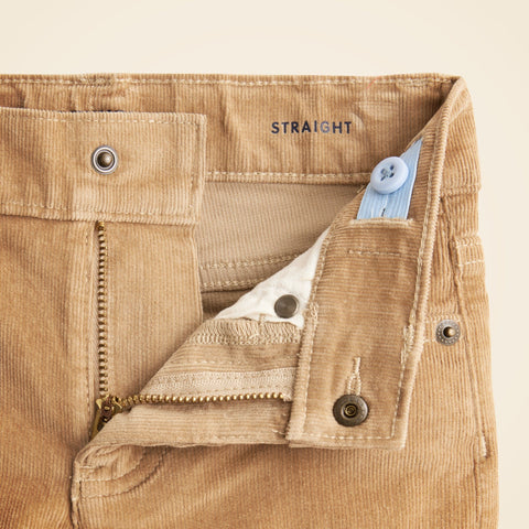 Kids' Straight-fit stretch corduroy pant