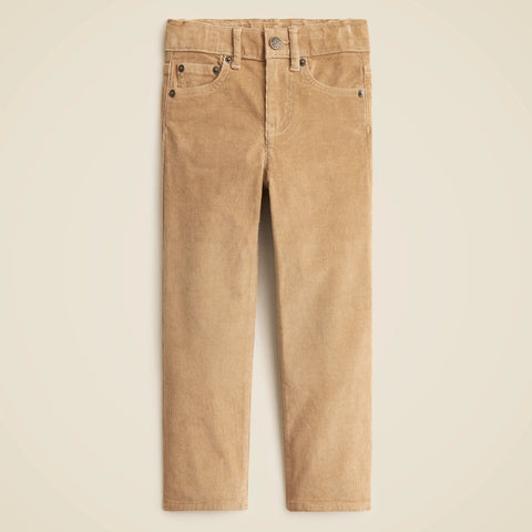 Kids' Straight-fit stretch corduroy pant