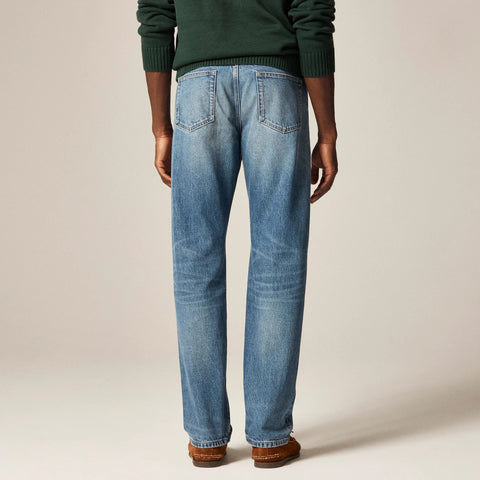 Classic jean in vintage medium wash Japanese selvedge denim