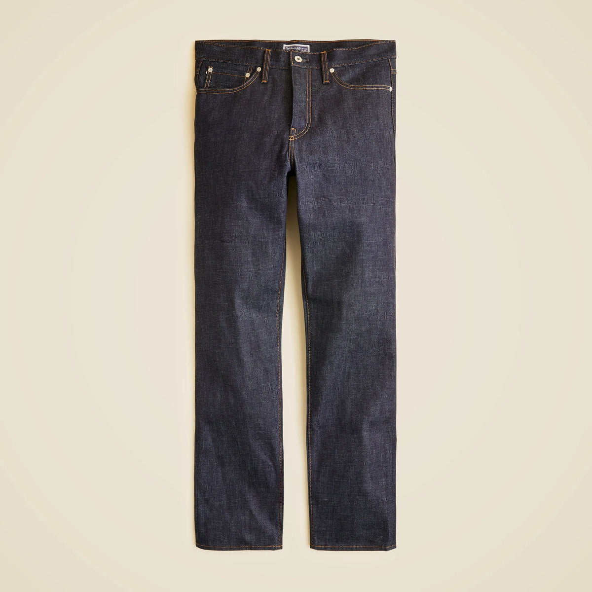 Wallace & Barnes straight-fit jean in Japanese raw selvedge denim