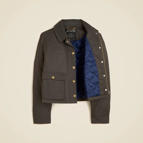 Cropped Barn Jacket™ in ripstop cotton