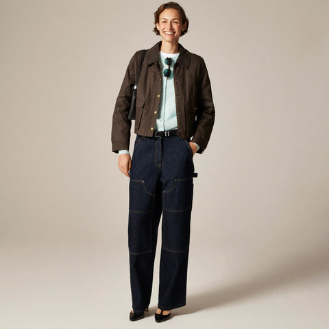 Cropped Barn Jacket™ in ripstop cotton