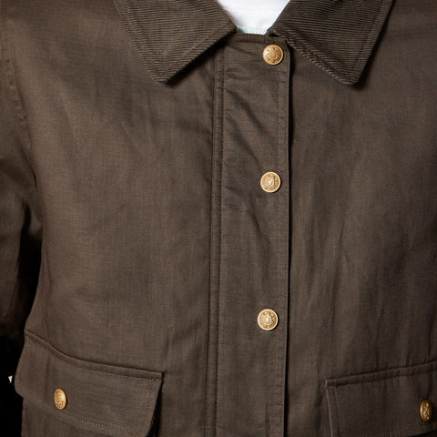 Cropped Barn Jacket™ in ripstop cotton