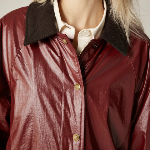 Shiny long Barn Jacket™