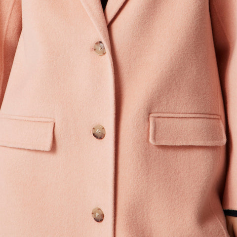 Chiara topcoat in Italian double face