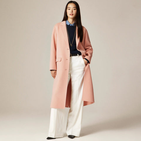 Chiara topcoat in Italian double face