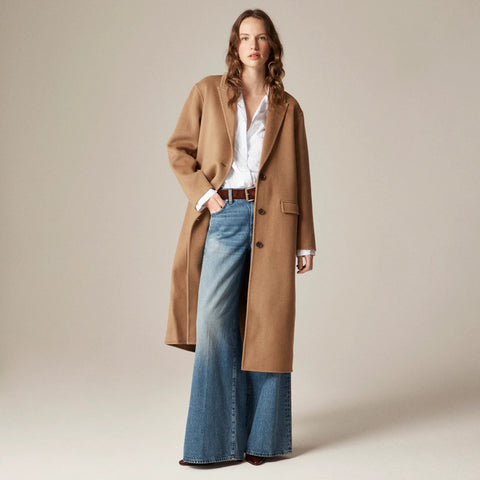 Petite Chiara topcoat in Italian double face