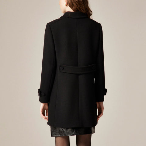 Salon coat in Italian double-cloth