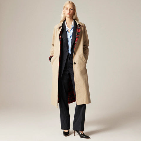 Alex Eagle X J.Crew reversible trench coat