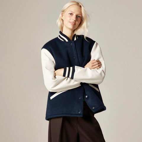 Alex Eagle X J.Crew varsity jacket