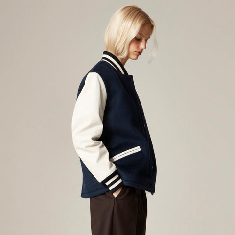 Alex Eagle X J.Crew varsity jacket