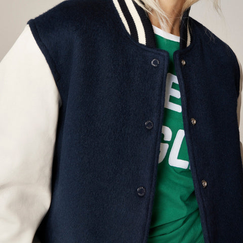 Alex Eagle X J.Crew varsity jacket