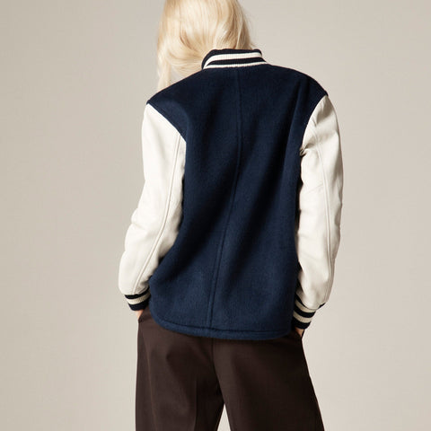 Alex Eagle X J.Crew varsity jacket