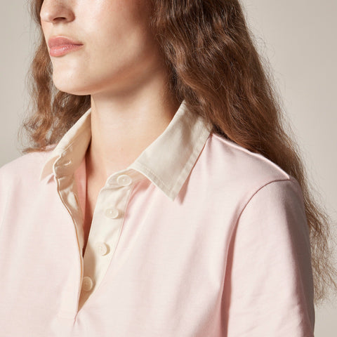 Relaxed premium-weight polo shirt