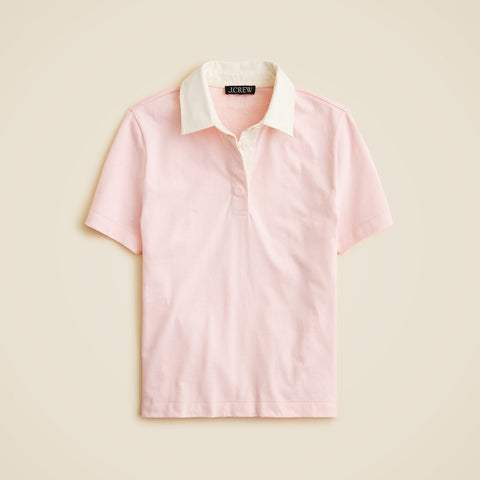 Relaxed premium-weight polo shirt